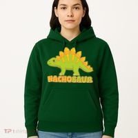Funny Nachosaur Nacho Cheese Stegosaurus Dinosaur Hoodie thumb 5