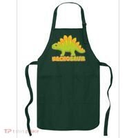 Funny Nachosaur Nacho Cheese Stegosaurus Dinosaur Apron thumb 0