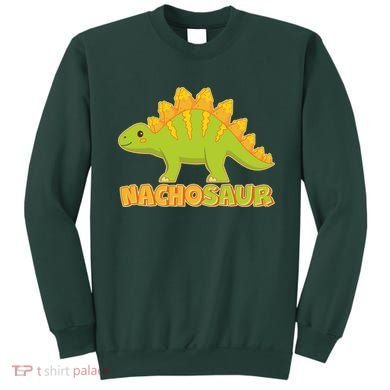 Funny Nachosaur Nacho Cheese Stegosaurus Dinosaur Sweatshirt