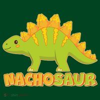 Funny Nachosaur Nacho Cheese Stegosaurus Dinosaur Sweatshirt thumb 3