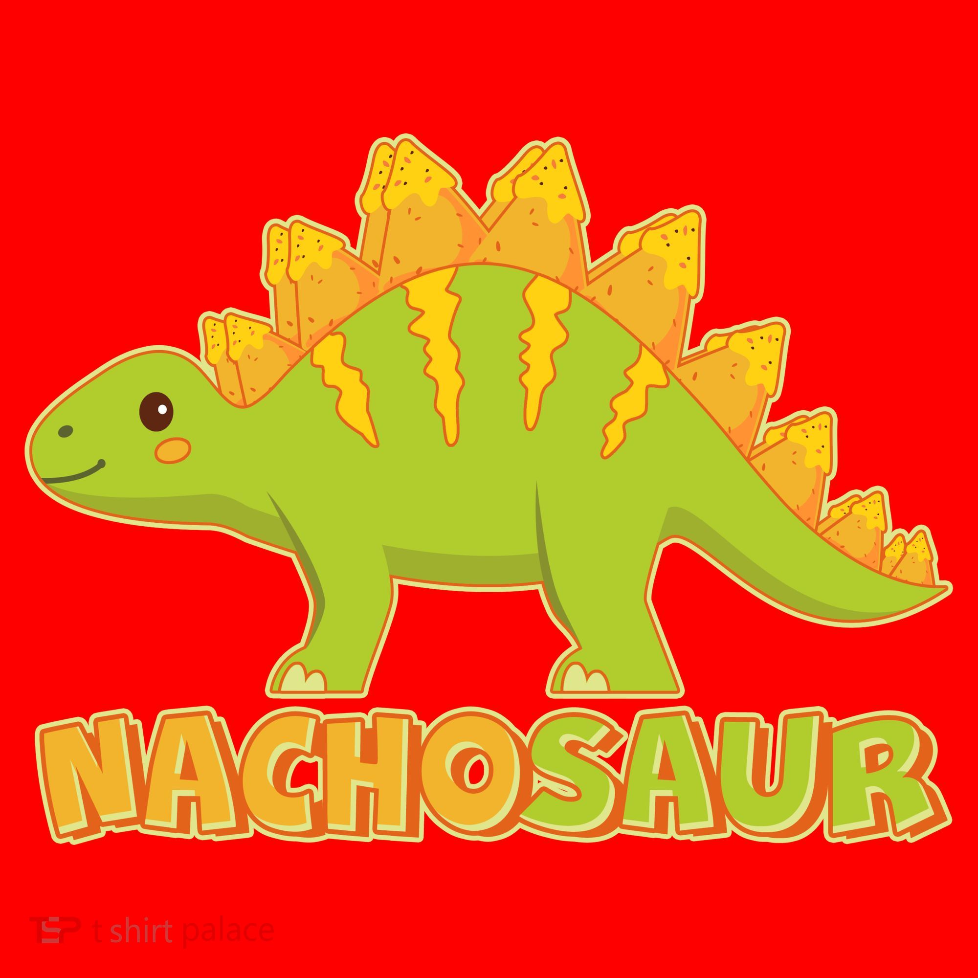 Funny Nachosaur Nacho Cheese Stegosaurus Dinosaur Santa Hat