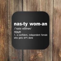 Funny Nasty Woman Definition  Coaster thumb 0
