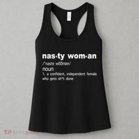Funny Nasty Woman Definition  Women's Tank Top thumb 3
