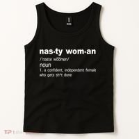 Funny Nasty Woman Definition  Tank Top thumb 2