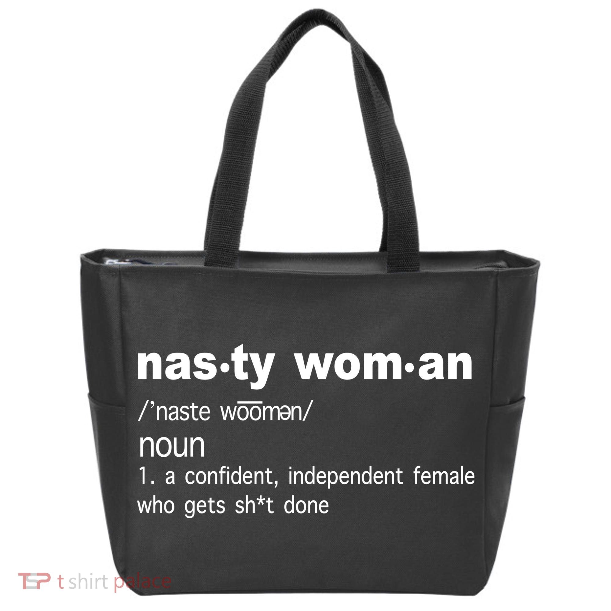 Funny Nasty Woman Definition  Tote Bag