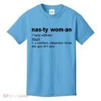 Funny Nasty Woman Definition  Kids T-Shirt thumb 0