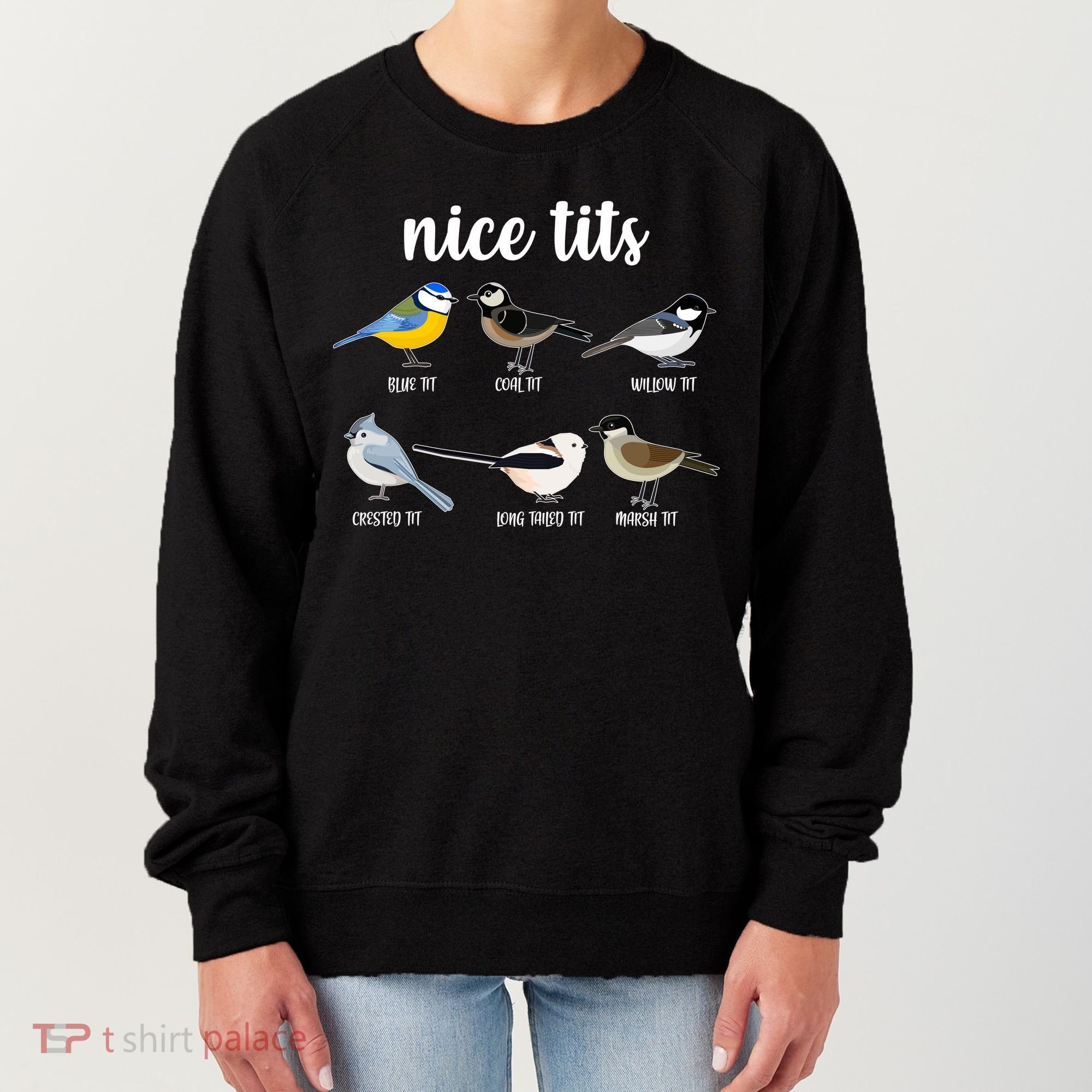 Funny Nice Tits Birds Women's Sweatshirt