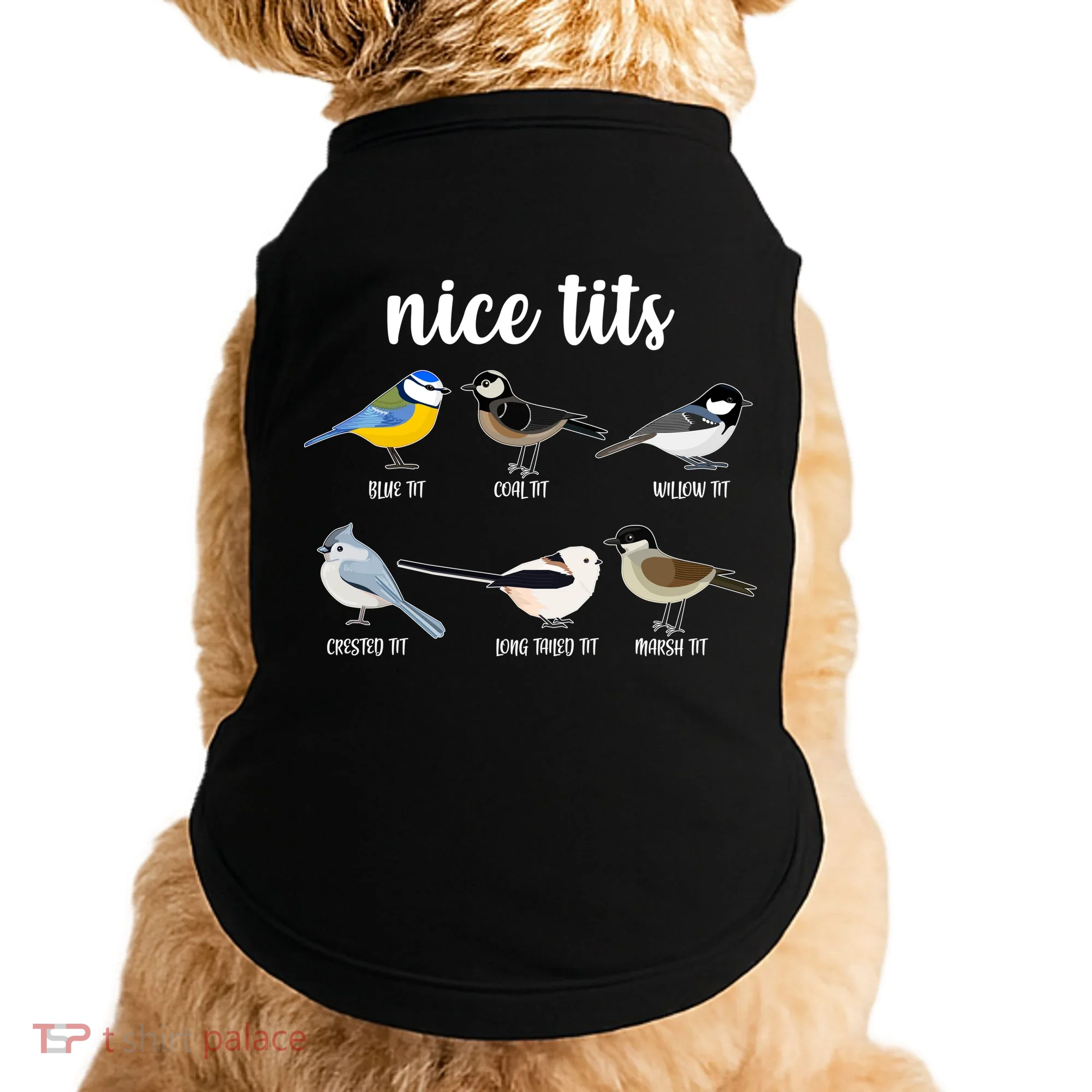 Funny Nice Tits Birds Doggie Tank