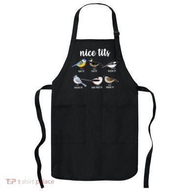 Funny Nice Tits Birds Apron