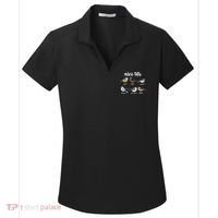 Funny Nice Tits Birds Women's Dry Zone Grid Polo thumb 0