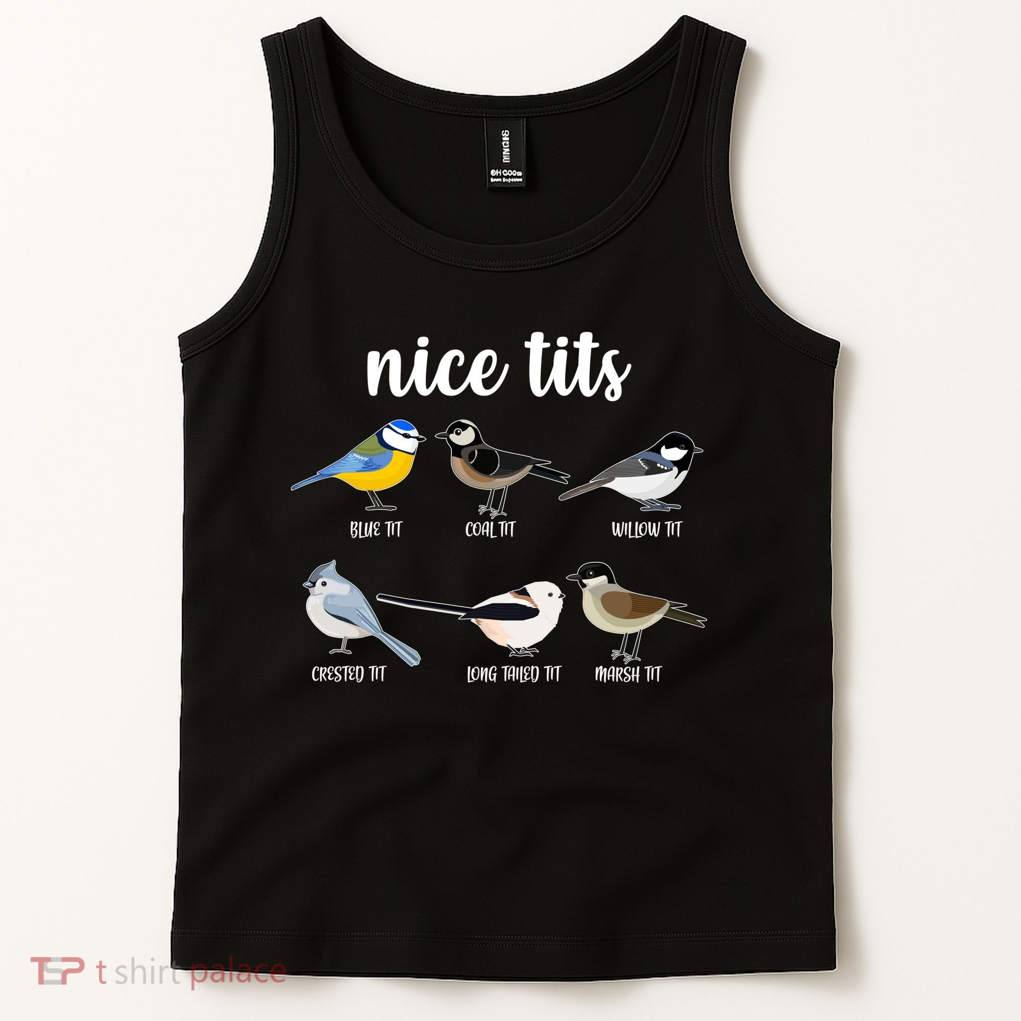 Funny Nice Tits Birds Tank Top