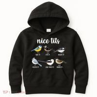 Funny Nice Tits Birds Kids Hoodie thumb 0
