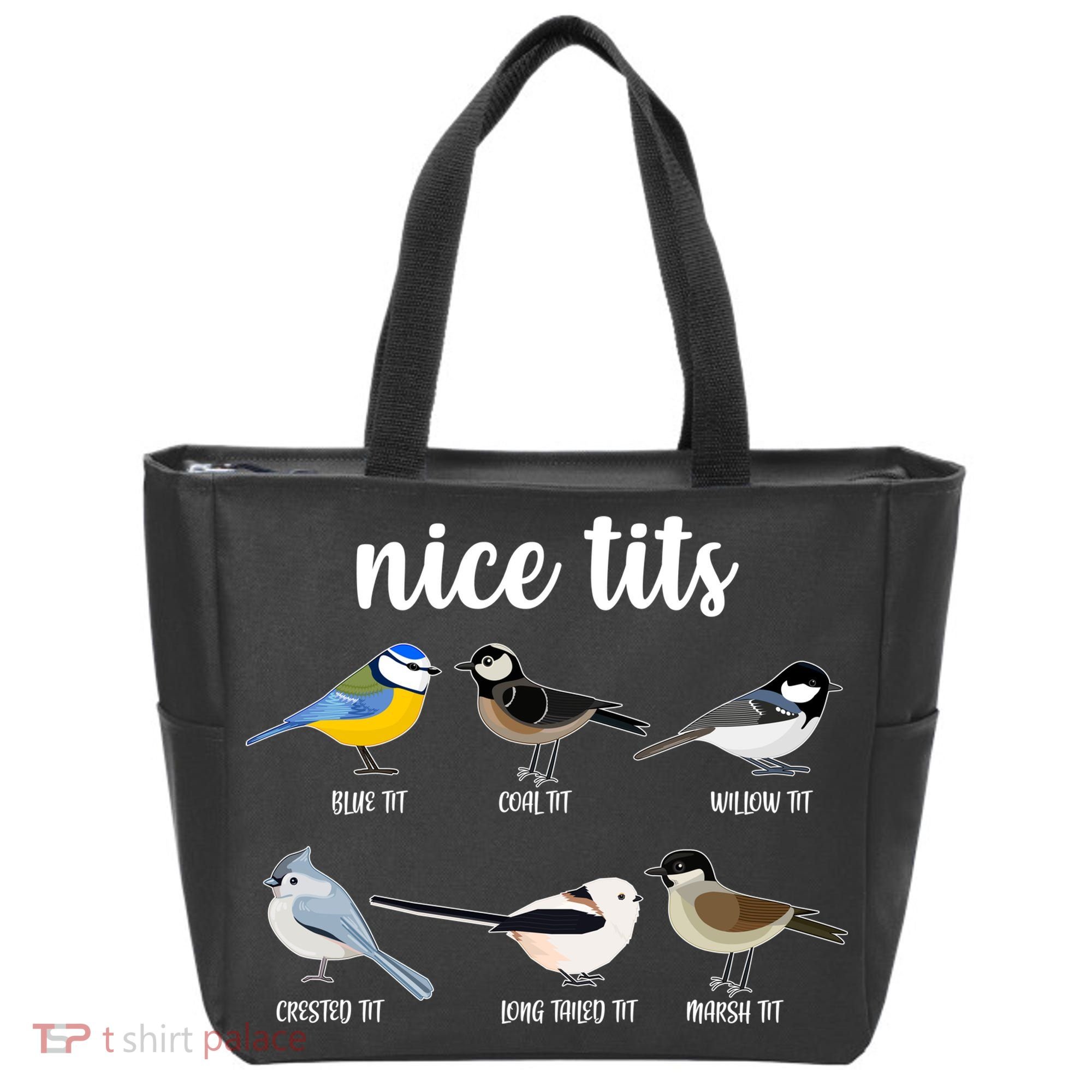 Funny Nice Tits Birds Tote Bag