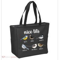 Funny Nice Tits Birds Tote Bag thumb 2