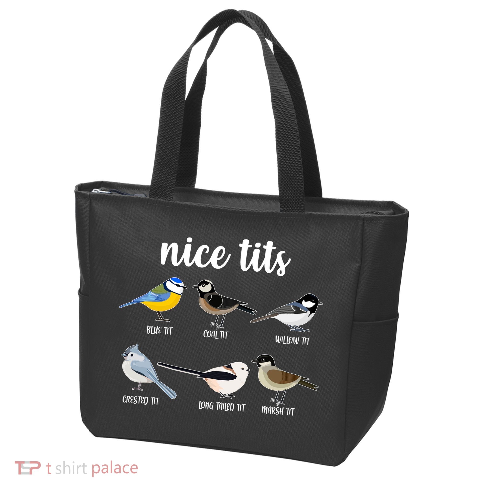 Funny Nice Tits Birds Tote Bag