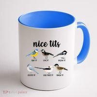 Funny Nice Tits Birds Coffee Mug thumb 1