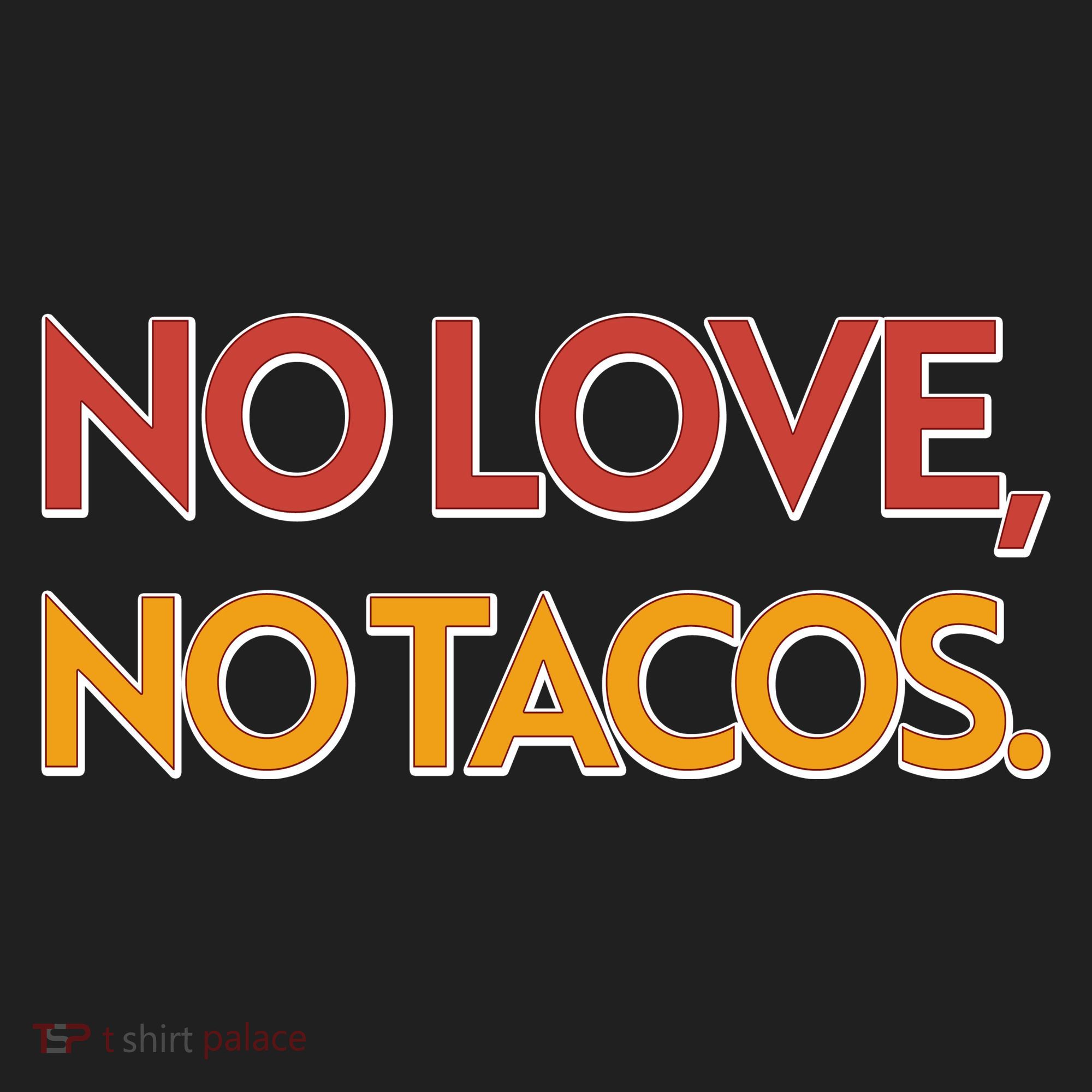 Funny No Love, No Tacos Beanie