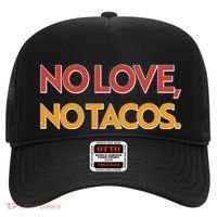 Funny No Love, No Tacos Hat thumb 0