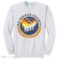 Funny No Service Society Sweatshirt thumb 0