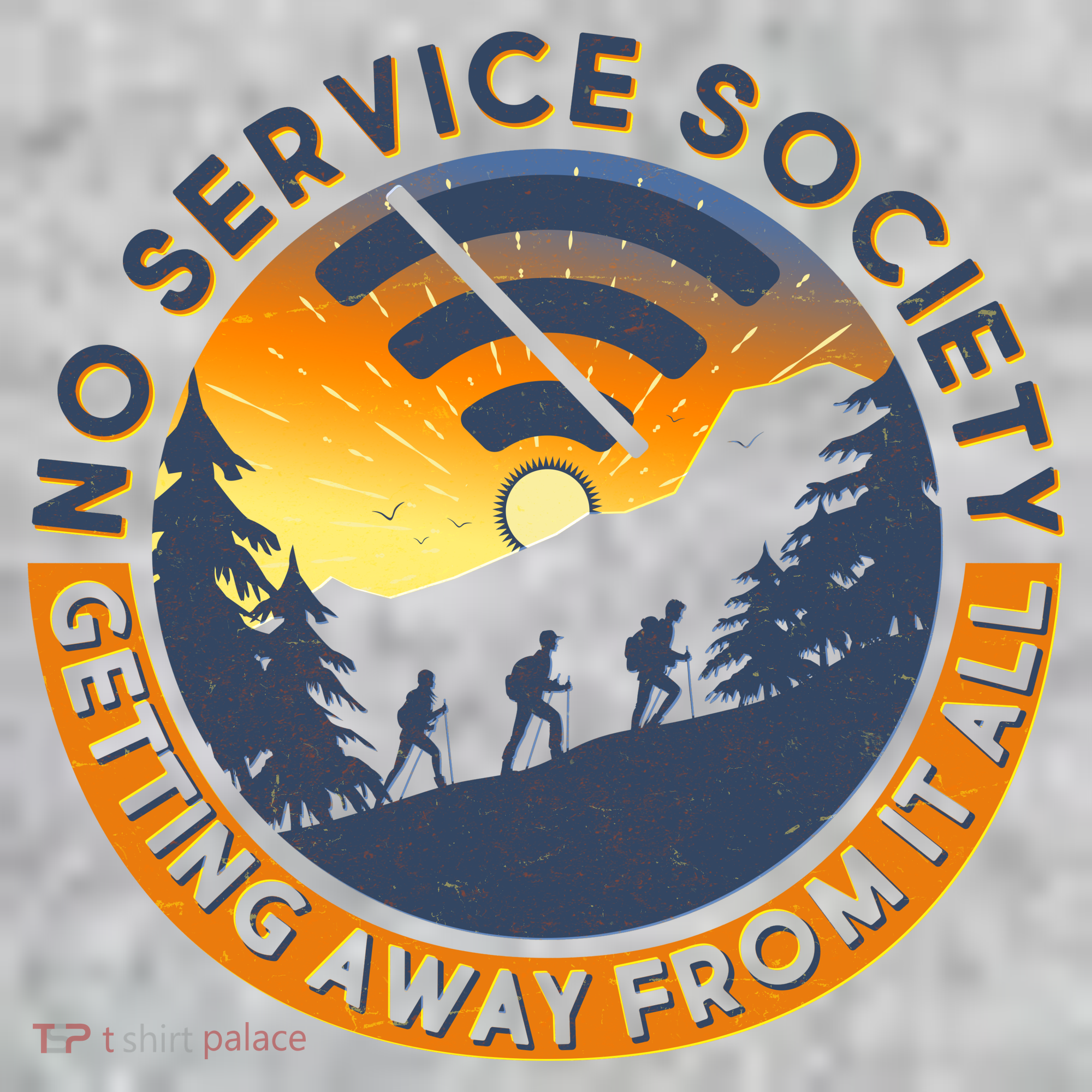 Funny No Service Society Sweatshirt