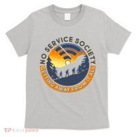 Funny No Service Society T-Shirt thumb 0