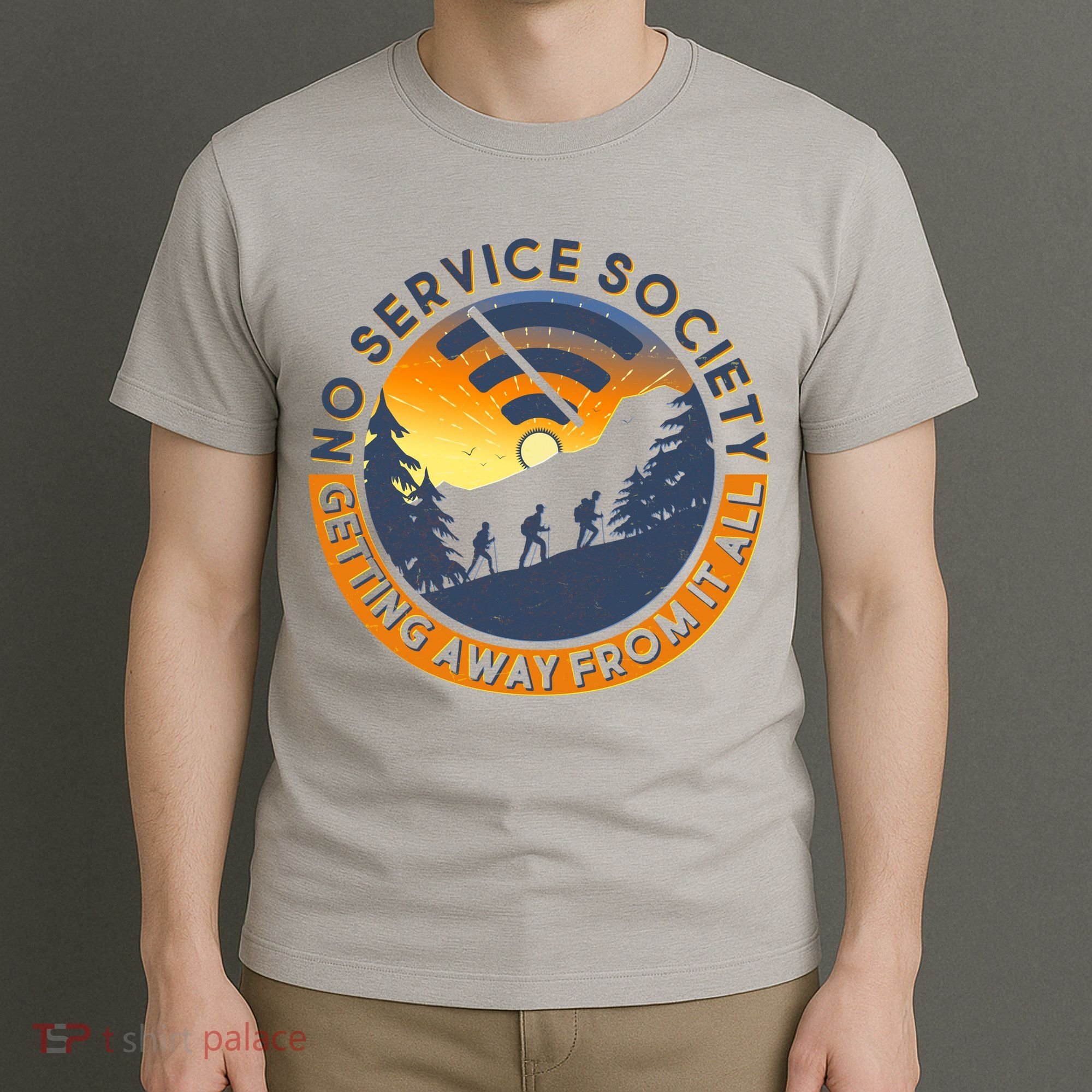 Funny No Service Society T-Shirt