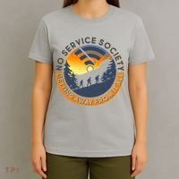 Funny No Service Society T-Shirt thumb 4