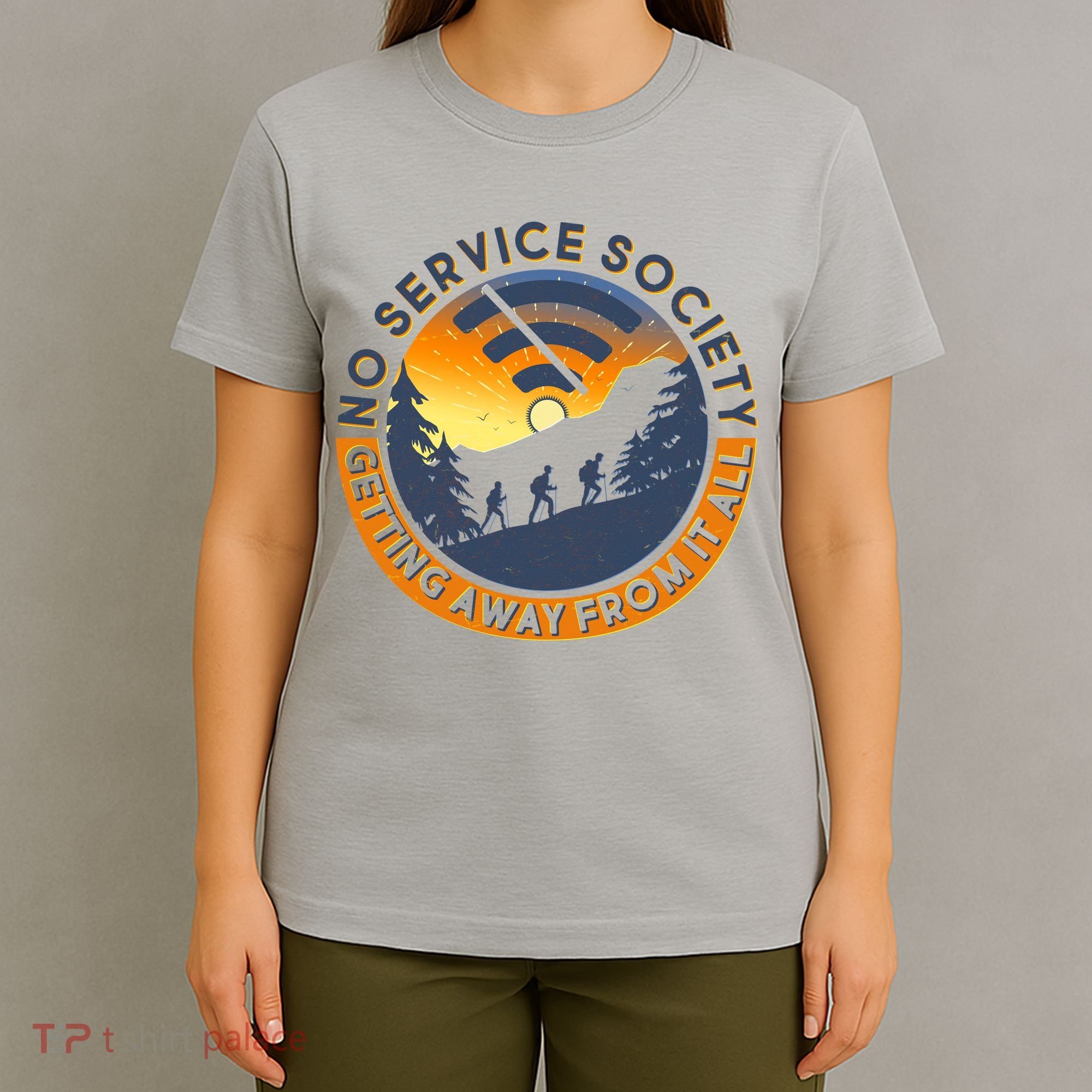 Funny No Service Society T-Shirt