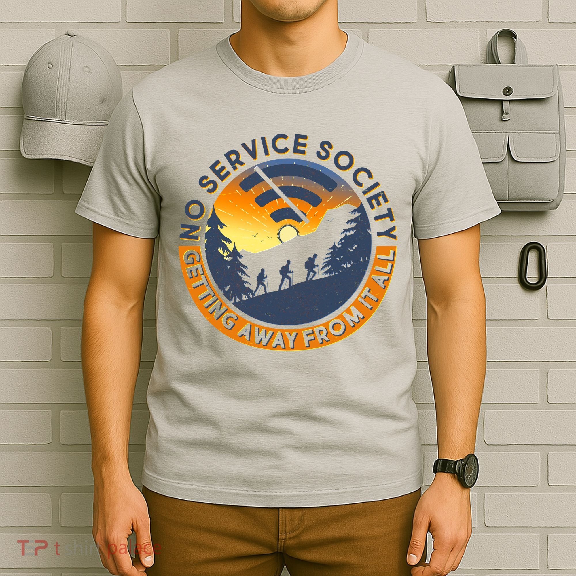 Funny No Service Society T-Shirt