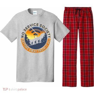 Funny No Service Society Pajama Set
