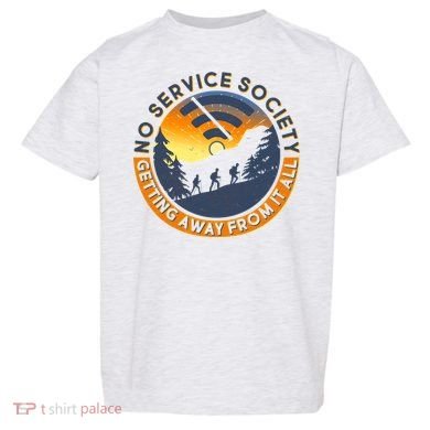 Funny No Service Society Toddler T-Shirt
