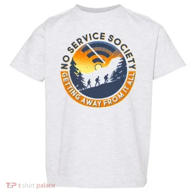 Funny No Service Society Toddler T-Shirt