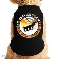 Funny No Service Society Doggie Tank thumb 0