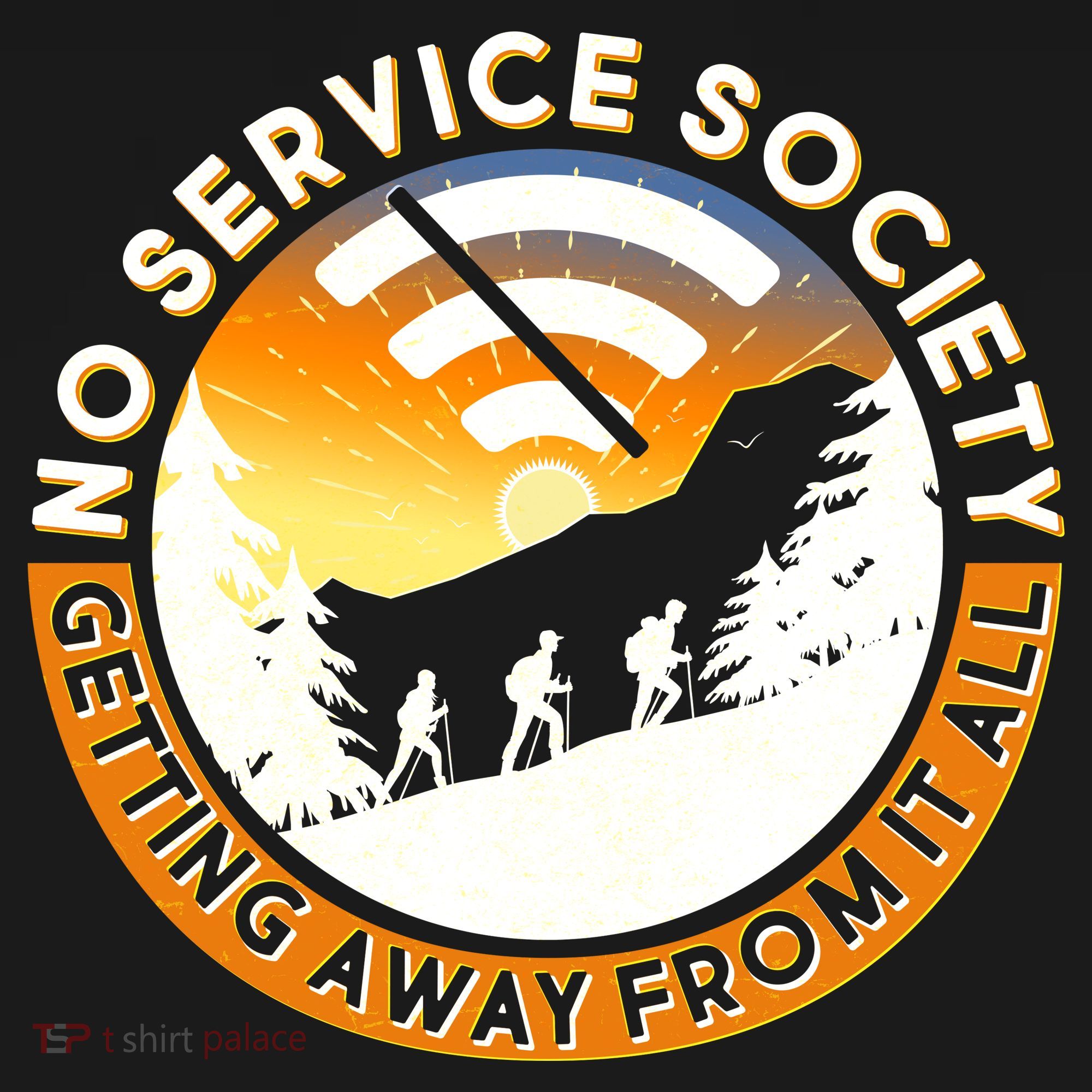 Funny No Service Society Doggie Tank