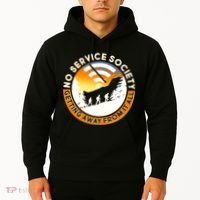 Funny No Service Society Hoodie thumb 2