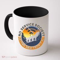 Funny No Service Society Coffee Mug thumb 0