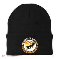 Funny No Service Society Beanie thumb 0