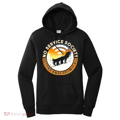 Funny No Service Society Women's Hoodie