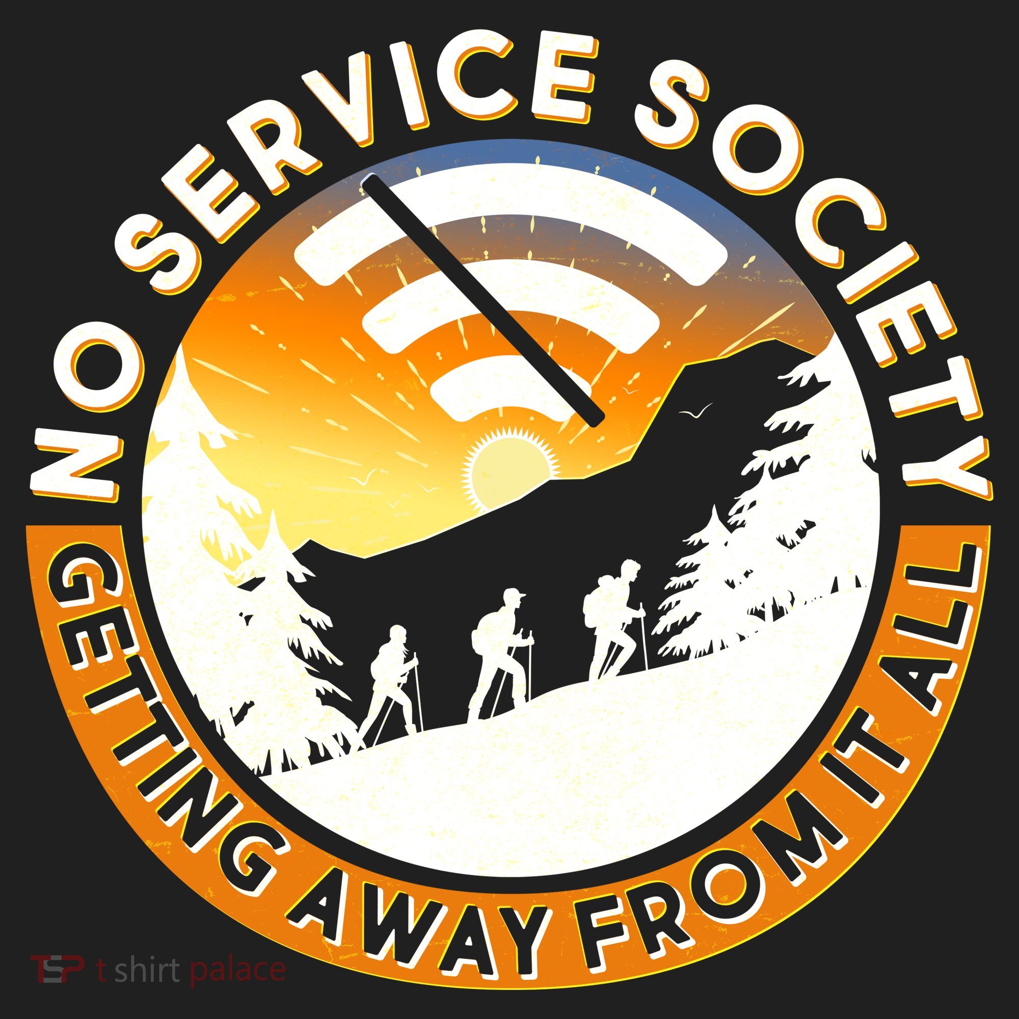 Funny No Service Society Tumbler