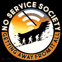 Funny No Service Society Ornament thumb 1