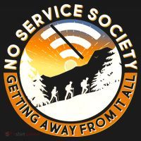 Funny No Service Society Tank Top thumb 6