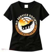 Funny No Service Society Women's T-Shirt thumb 0