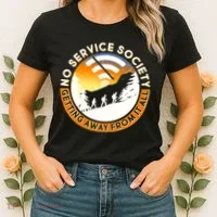 Funny No Service Society Women's T-Shirt thumb 2