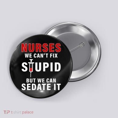 Funny Nurse Can't Fix Stupid Button