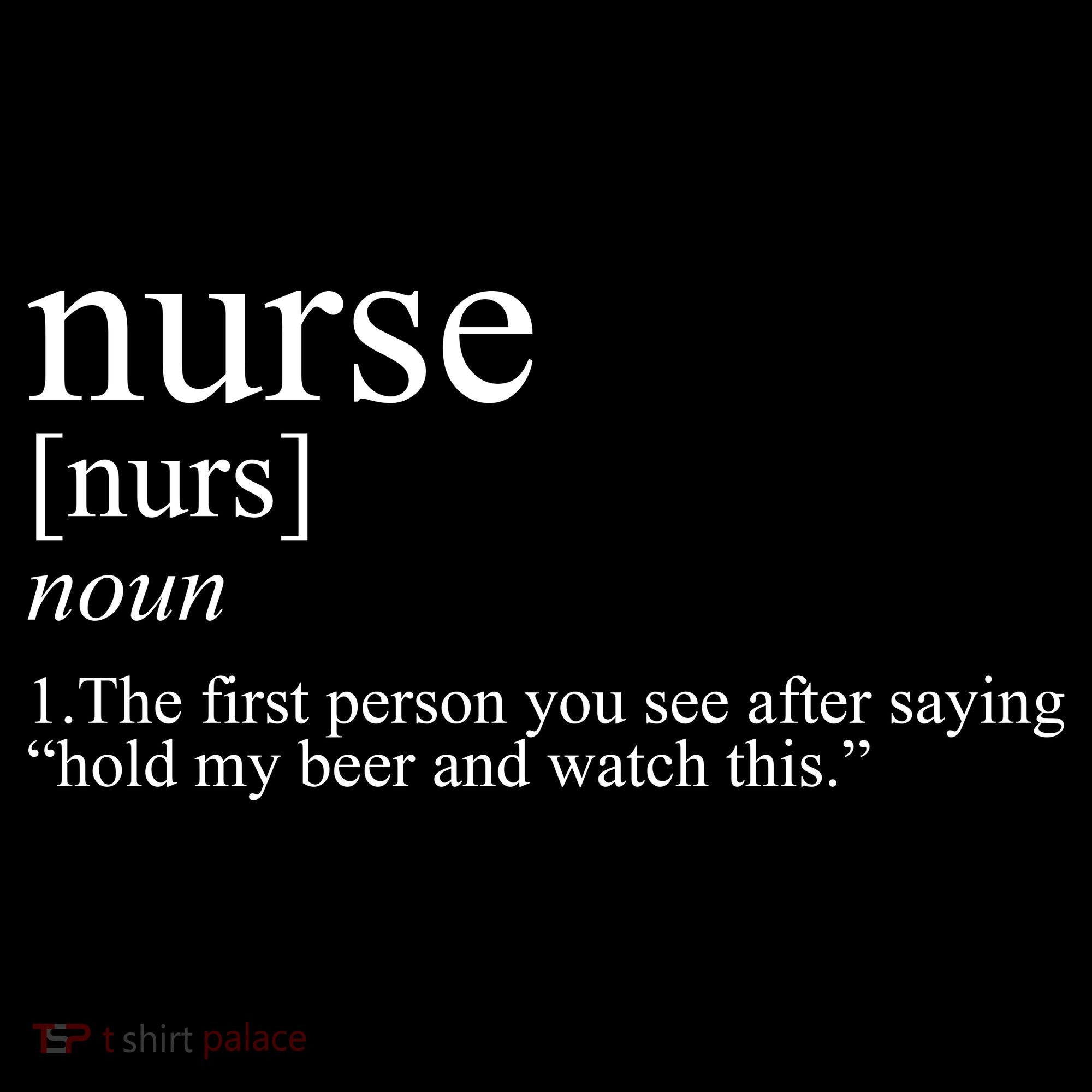 Funny Nurse Definition Backpack