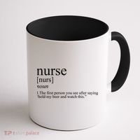 Funny Nurse Definition Coffee Mug thumb 1