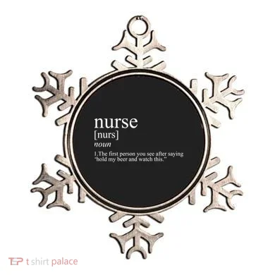 Funny Nurse Definition Ornament