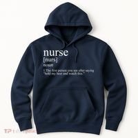 Funny Nurse Definition Hoodie thumb 0
