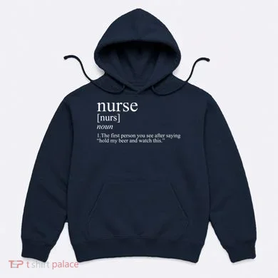 Funny Nurse Definition Hoodie