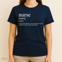 Funny Nurse Definition T-Shirt thumb 4